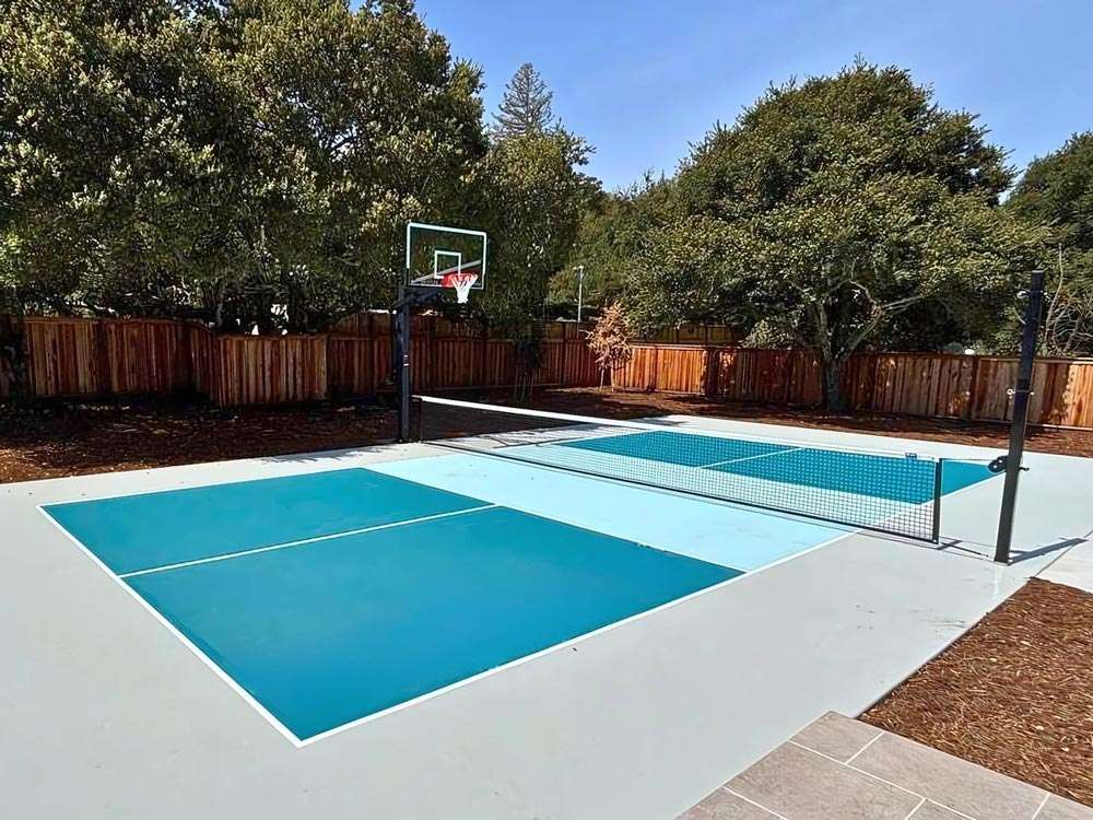 Custom sports courts